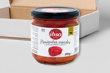 LOTE DE PIMIENTOS ASADOS 295 GR. 12 UNIDADES