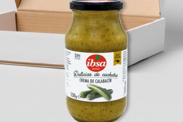 LOTE DE CREMA DE CALABACÍN 530 GR. 12 UNIDADES