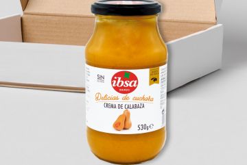 LOTE DE CREMA DE CALABAZA 530 GR. 12 UNIDADES