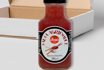 LOTE DE SALSA AGRIDULCE 290 GR. 12 UNIDADES