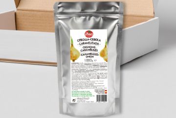 CAJA CEBOLLA CARAMELIZADA DOYPACK 1000 GR. - PACK 9