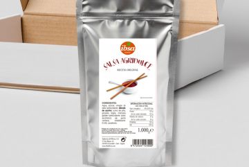 CAJA SALSA AGRIDULCE DOYPACK 1000 GR. - PACK 9