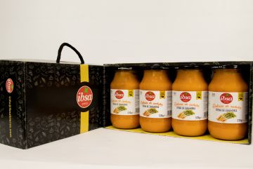 LOTE DE DELICIAS DE CUCHARA: CREMA DE ZANAHORIA - PACK 4