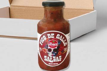 CAJA SALSA PICO DE GALLO 270 GR. 12 UNIDADES