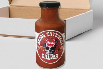 CAJA SALSA ÁRBOL TATEMADA 265 GR. 12 UNIDADES